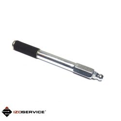 Steel packer ø 10 x 110 mm with round head nipple