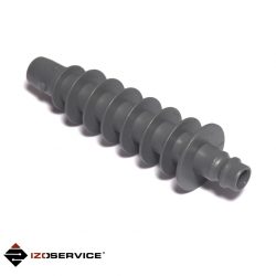 Plastic packer 18/100 for quick coupling with retention valve