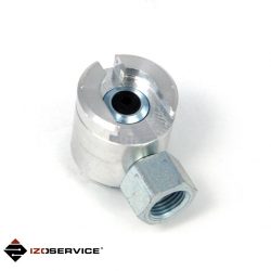 Sliding coupling 16mm with lateral connection