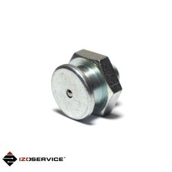 Pan head nipple 16 mm M8 external