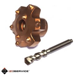 StarCUTTER Ratio drill head with leadnig drill